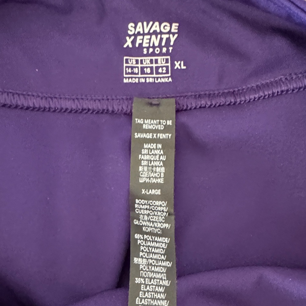 Savage X Fenty Leggings in Vibrant Purple - Picture 4 of 4